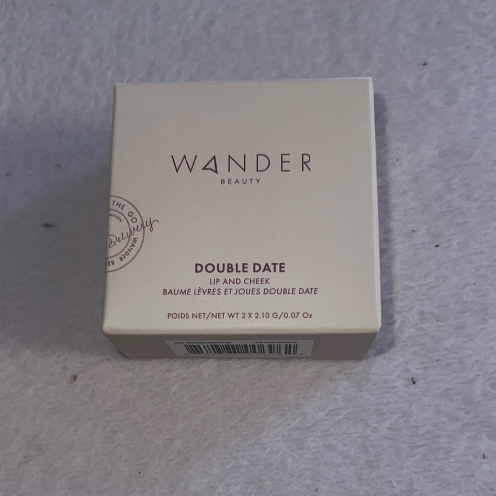 Wander Beauty Cream Blush Compact lips cheek eyes DOUBLE DATE Be Mine Swipe